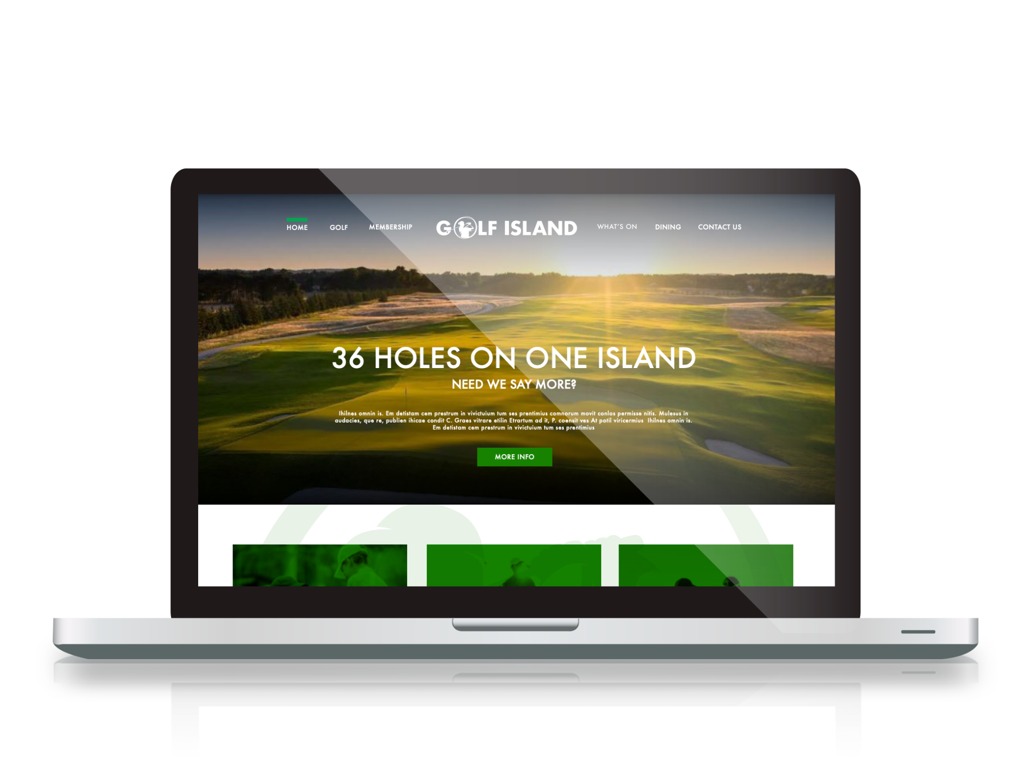 GOLF ISLAND DESIGN